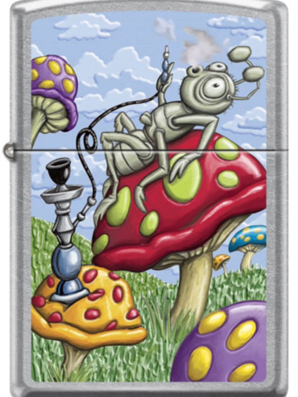 Hookah Grasshopper Zippo ~ Refillable Lighter ~ Brand New In Zippo Box!